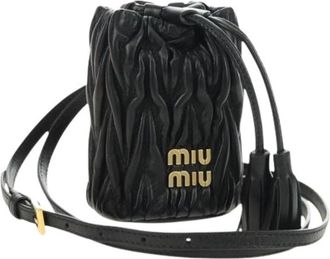 Miu Miu Bolso Cubo Pre-owned - Pre-owned - Mujer - Negro - ONE SIZE