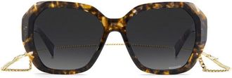 Missoni MIS 0268/G/S Asian Fit 9N4/9O Womens Sunglasses Tortoiseshell Size 55