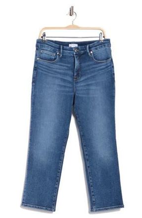Good American Good Crop Straight Leg Jeans in Indigo at Nordstrom Rack, Size 24