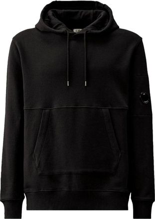 C.P. Company Zwarte Kangoeroe Hoodie Sweatshirt Exclusief Ontwerp - Heren - Hoodies - Zwart - L - Katoen - Hoodies & sweatvesten