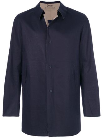 Herno Cappotto monopetto reversibile - Blu