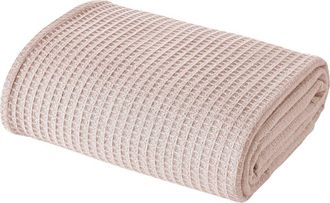 Modern Threads Cotton Waffle Blanket in Blush at Nordstrom Rack, Size King/california King
