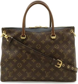 Louis Vuitton Pre-owned Tote Bag - Dames - Vintage Shopper - Bruin - ONE Size - Leer - Vintage