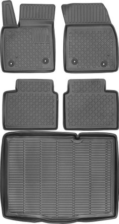 OEM Juego De Alfombrillas Para Coche Y Maletero Para Ford Focus Iv Hatchback De 2018