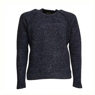 Rakk&igrave; Round-neck Knitwear, male, Gray, Size: S Round-neck Knitwear