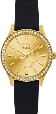 Guess Womens Carryover Gold Dial Watch
