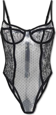 Dolce & Gabbana Lace bodysuit - Dames - Bodies - Zwart - M - Tops