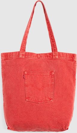Levi's Beuteltasche LEVIS LEVIS TOTE, Damen, sunshine tint again, Denim/Jeans, Baumwolle, Taschen Beuteltasche, aus Denim, mit Aussentasche