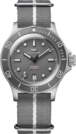 Glycine Combat Sub Box Ceramic Mens Watch