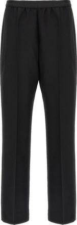 Maison Margiela Black Virgin Wool Casual Womens Pants