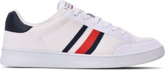 Tommy Hilfiger striped low-top sneakers - men - Rubber/Polyester/Fabric/Fabric - 41 - White