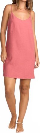Billabong Summer Love Dress In Wild Ginger