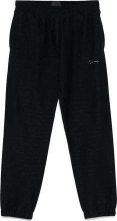 Givenchy Pantaloni svasati 4G jacquard - Nero