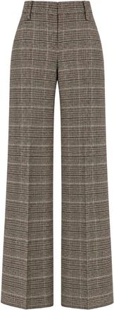 Ermanno Scervino Pantaloni a palazzo - - Trousers - Donna - Marrone - S