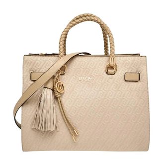 Liu Jo Handbags, female, Beige, Size: ONE SIZE M Tote