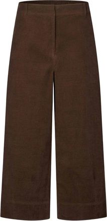 Masai Cropped Broeken - Dames - Vrijetijds broeken - Bruin - L - Broeken