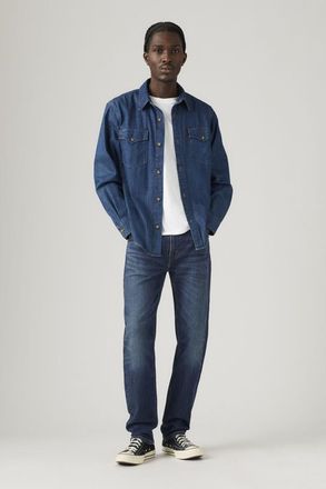 Levi's Vaqueros 502 Tapered - Hombre - 28X30 - Lavado oscuro / Free As A Bird