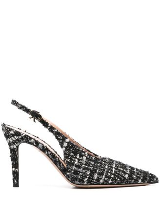 Gianvito Rossi Pumps Robbie con cinturino posteriore 85mm - Nero