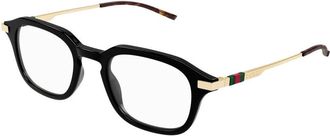 Gucci Glasses, male, Black, Size: 49 MM Gg1891O Optical Frame