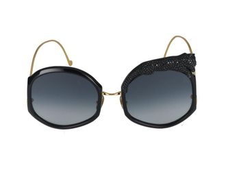 Anna-Karin Karlsson Sonnenbrille Anna Karin Karlsson Rose et Le R&ecirc;ve Sun Black Crystal /21/145