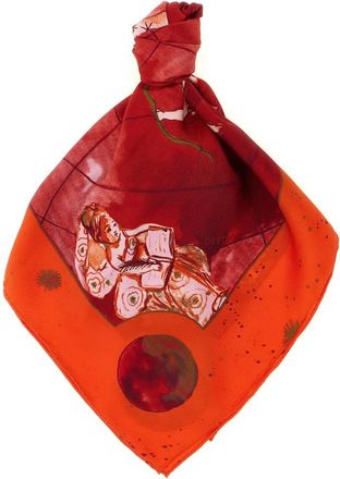 Diane Von F&uuml;rstenberg Pa&ntilde;uelo de seda Zodiac Flag - Accessories - Mujer - Multicolor - ONE SIZE
