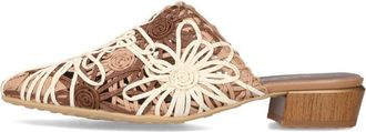 Hispanitas Heeled Mules - Dames - Muiltjes - Veelkleurig - 37 EU - Schoenen