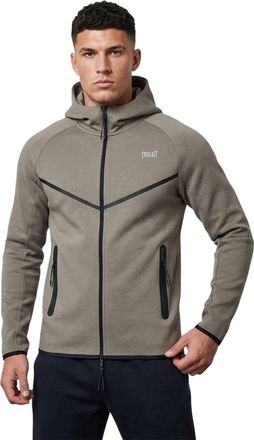 Everlast Heren Elite-hoodie met doorlopende ritssluiting (Khaki)