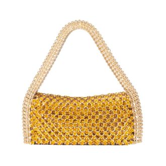 Benedetta Bruzziches Mujer, Bolsos, Amarillo, Talla: ONE Size