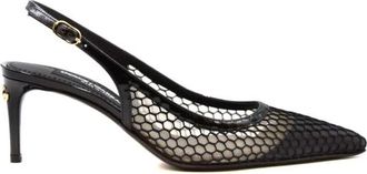 Dolce & Gabbana Stijlvolle Sandalen - Dames - Pumps - Zwart - 37 EU - Schoenen