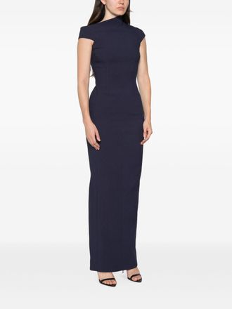Solace London Arion Dress - Navy