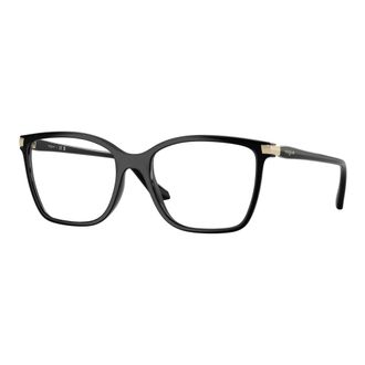 Vogue Glasses, female, Black, Size: 53 MM Fashion Eyeglasses in Trendy Style
