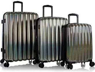 Heys Astro Iridescent 3-Piece (21/26/30) Spinner Luggage Set in Charcoal at Nordstrom