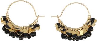 Isabel Marant Shiny Discs Hoop Earrings