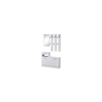 OEM Mobile Ingresso Rudolf 100x26x180 Cm Bianco