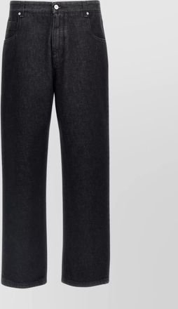 Fendi denim straight-leg regular-fit jeans