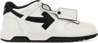 Off-white White Leather Out Of Office Sneakers