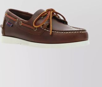 Sebago leather boat shoes
