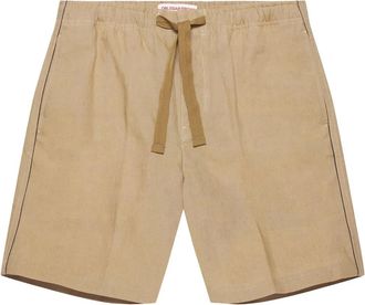Orlebar Brown Shorts Alex in lino - Toni neutri