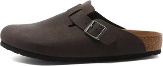 Birkenstock Boston Vegan Sandals Black Desert Dust 1023518