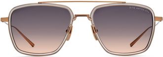 Dita Eyewear Artoa.57xrose Gold Crystal Clear