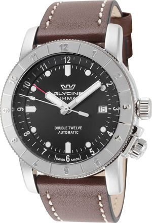 Glycine Ariman Double Twelve Mens Watch