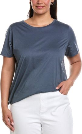 Eileen Fisher Plus Round Neck T-Shirt