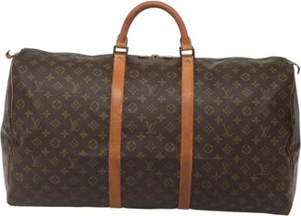 Louis Vuitton Pre-owned Weekend Bags, female, Brown, Size: ONE SIZE Pre-owned Keepall Travel Bag