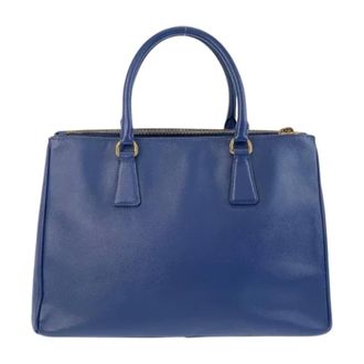 Prada Pre-owned Tote Bags, female, Blue, Size: ONE SIZE Pre-owned Tote Bag