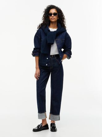 Tommy Hilfiger Womens High-Rise Classic Straight Jean - Rinse - 00