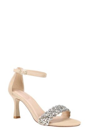Pelle Moda Heidy Ankle Strap Sandal in Latte at Nordstrom, Size 9.5