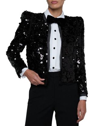 L'agence LAgence Shai Pointed Shoulder Jacket