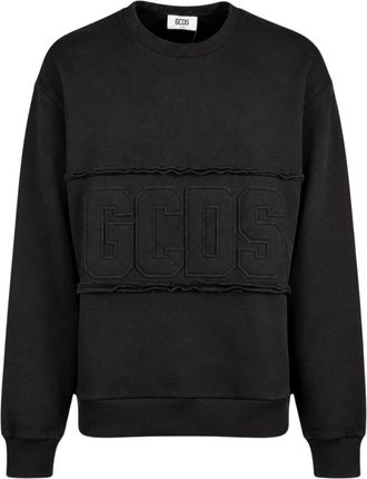 GCDS Sweatshirts - Heren - Sweatshirts - Zwart - M - Hoodies & sweatvesten