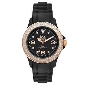 Ice Watch Stone Sili Black Dial Mens Watch ST.BK.U.S.09