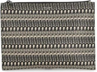 Saint Laurent Pre-owned Clutches, male, Multicolor, Size: ONE SIZE Pre-owned Leather Clutch